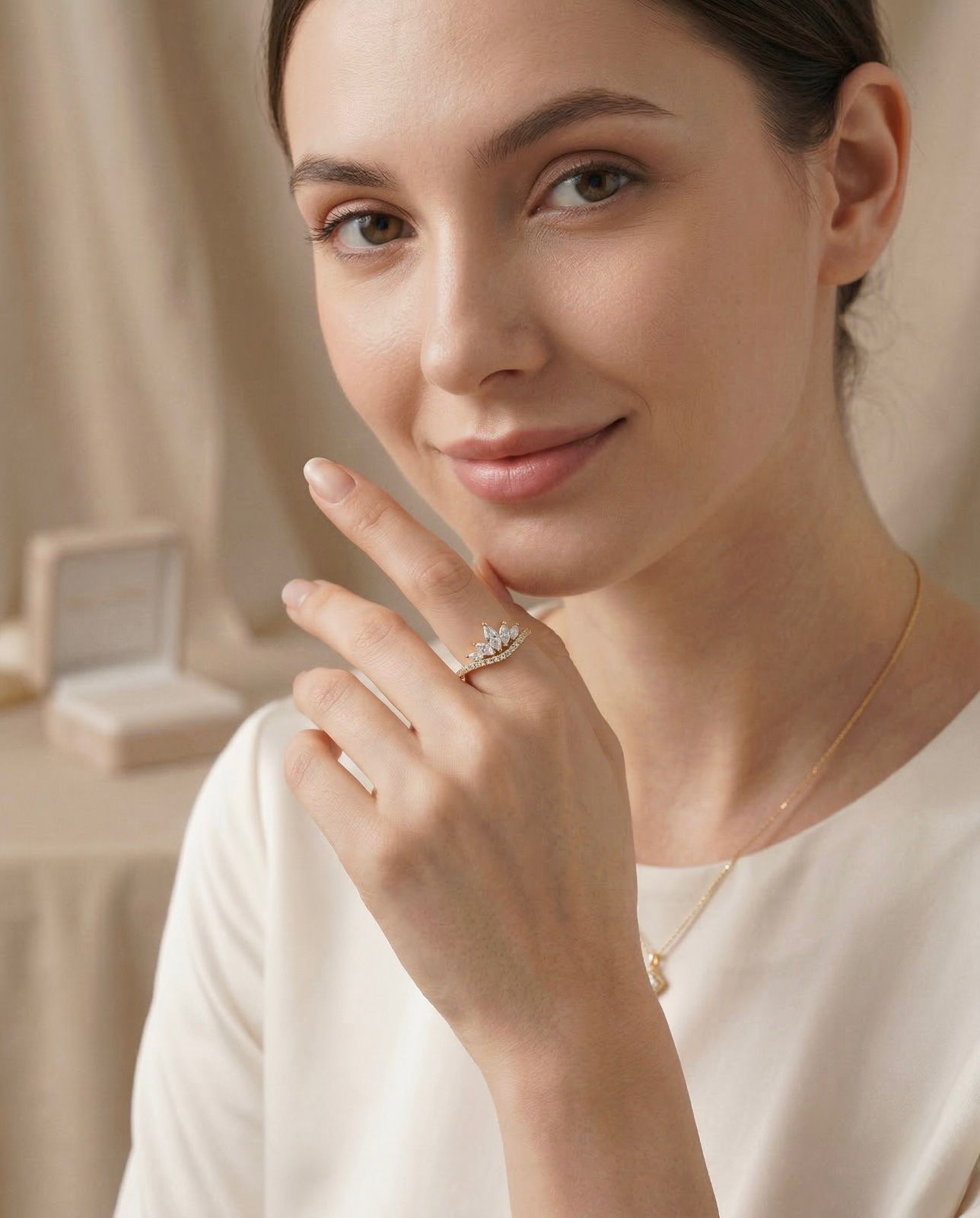 Aurélia - Crown Ring