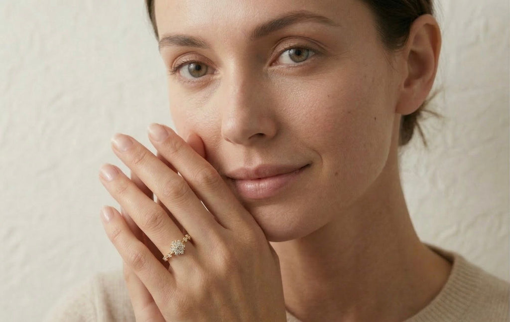 Elira - Snowflake Ring