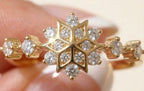 Elira - Snowflake Ring