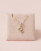 Elina - Double Heart Necklace