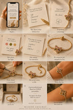 Selena – Golden Bloom Bracelet