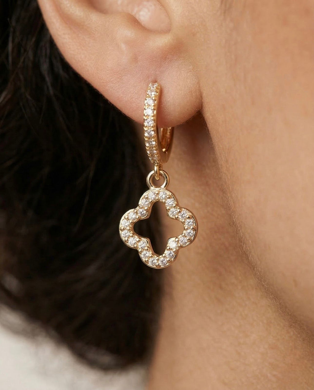Livia - Clover Earrings